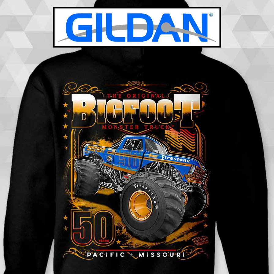 50th Anniversary Adult Hoodie Gold Edition BIGFOOT