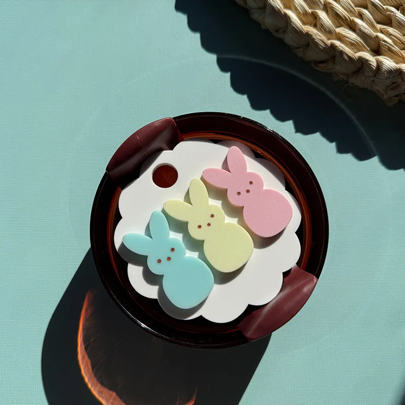 Bunny Tumbler Toppers
