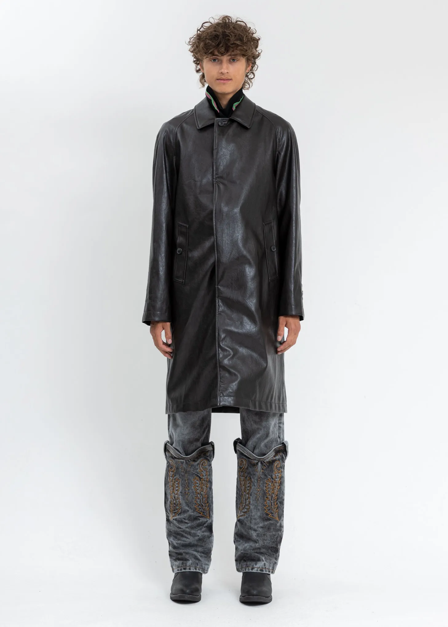 Dark Brown Wire Coat