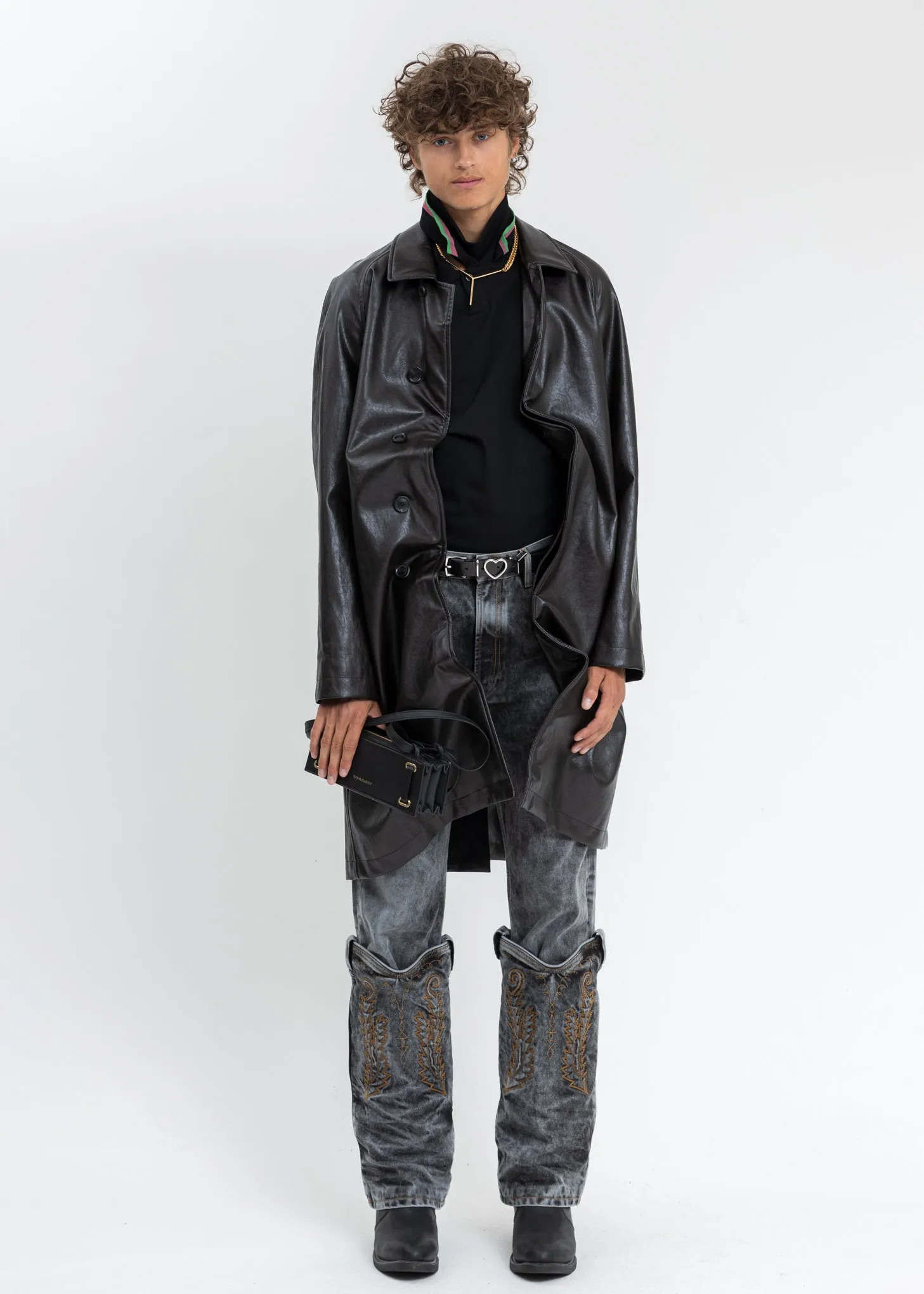 Dark Brown Wire Coat