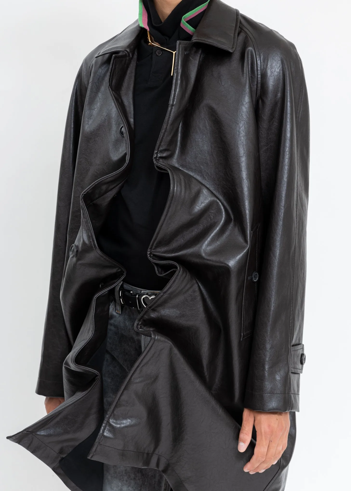 Dark Brown Wire Coat