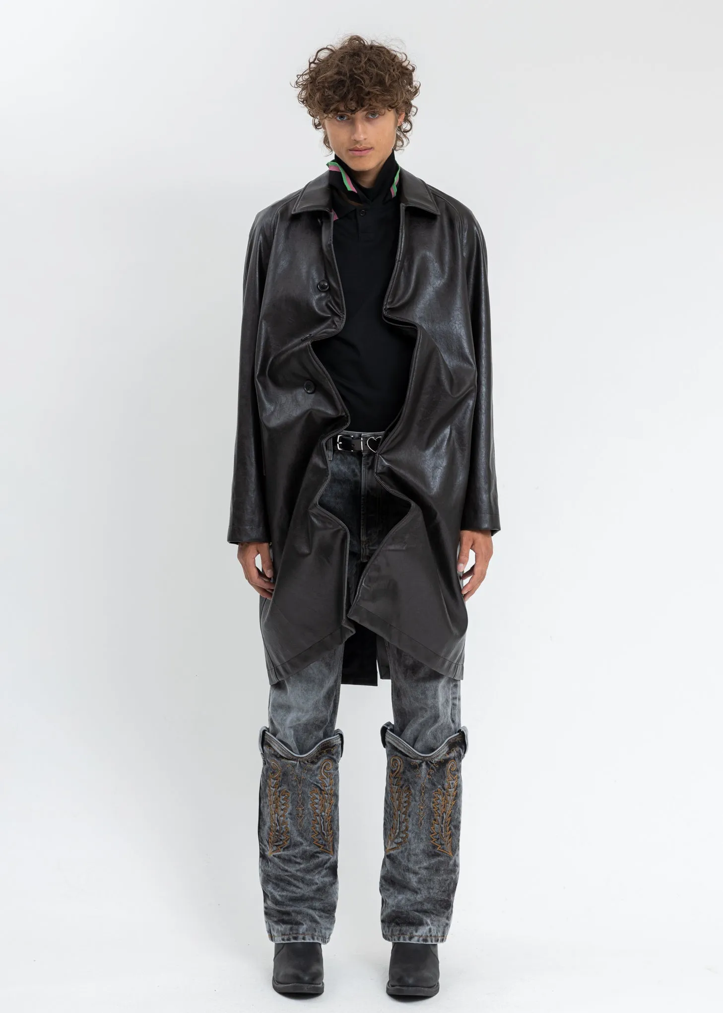 Dark Brown Wire Coat