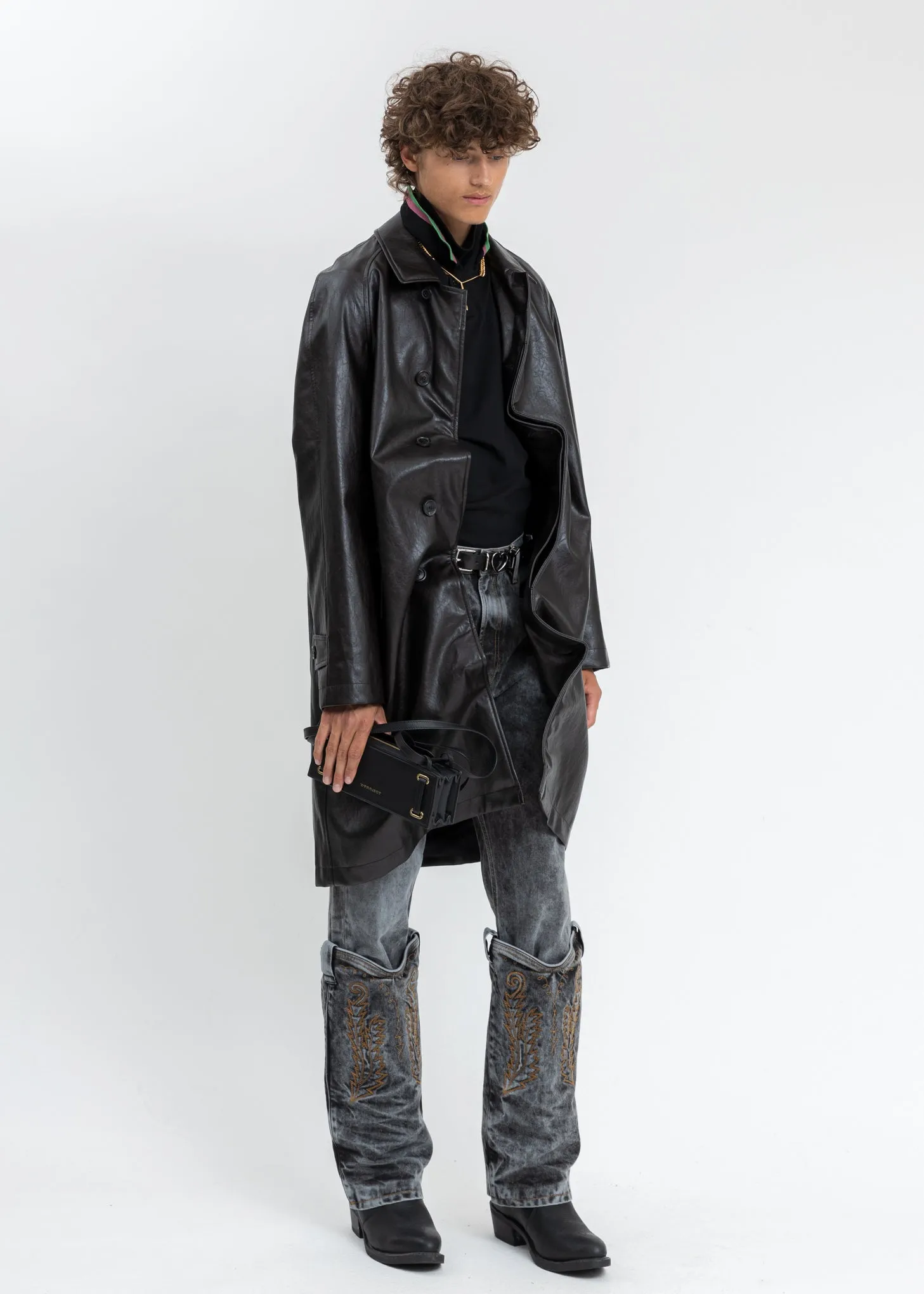 Dark Brown Wire Coat
