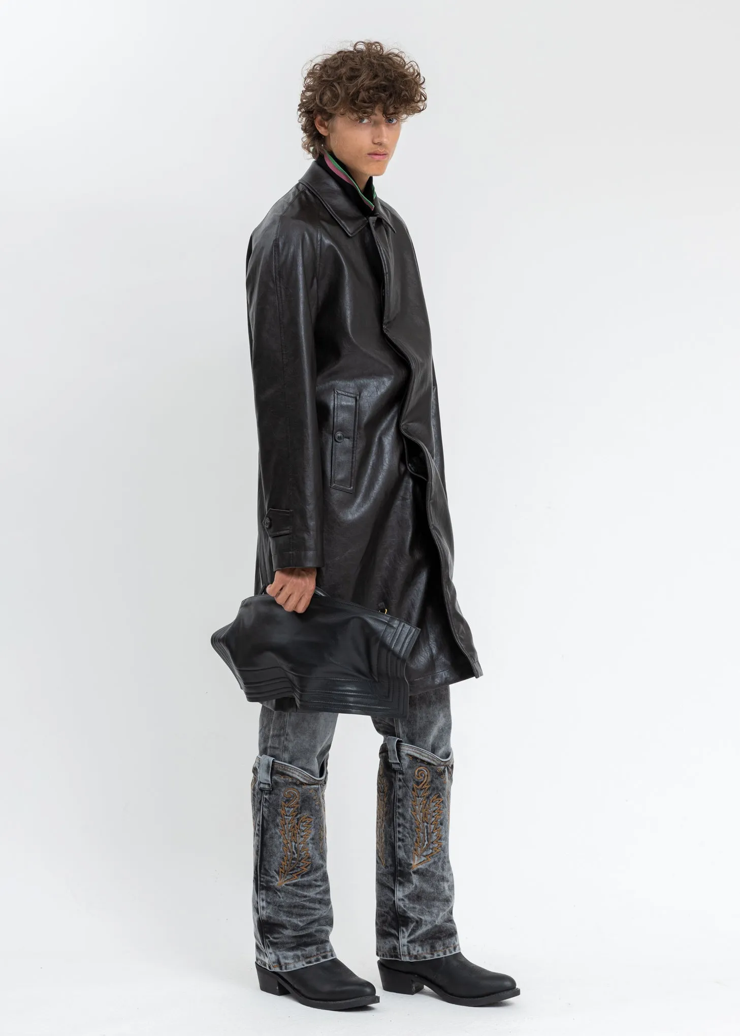 Dark Brown Wire Coat