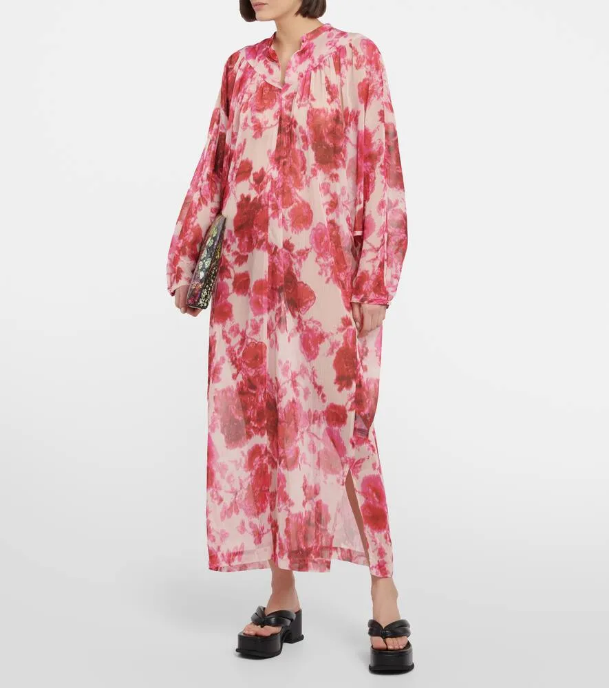 Dries Van Noten Floral maxi dress