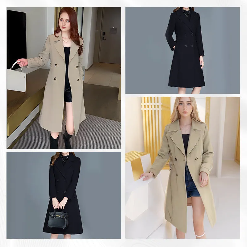 Lucy | Faux Fur Trench Coat