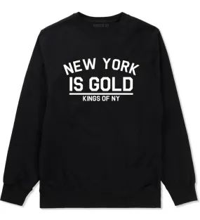New York Is Gold Crewneck Sweatshirt
