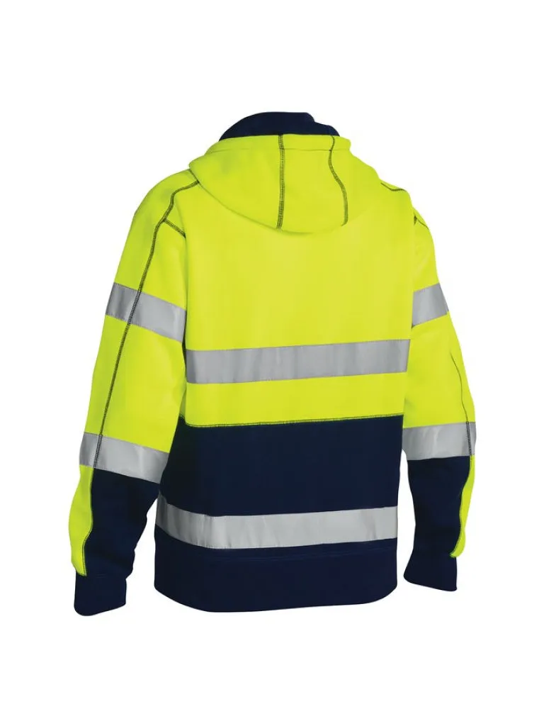 TAPED HI VIS FLEECE HOODIE